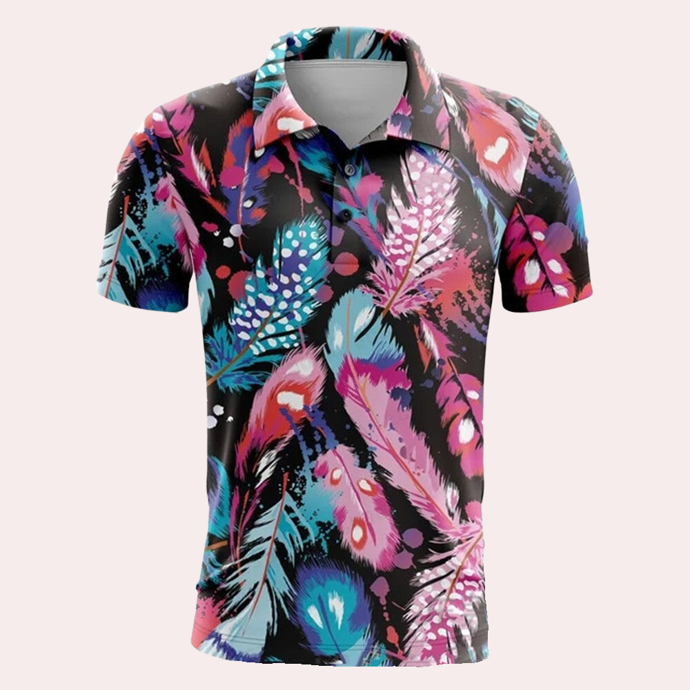 Sommerliches Herren-Poloshirt – Bequeme Passform – Sven