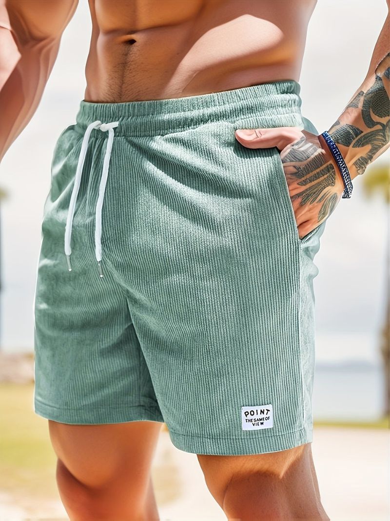Gestreifte Herren-Sommershorts – Jules