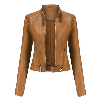 Stilvolle Damen Lederjacke in klassischem Design – Marlene