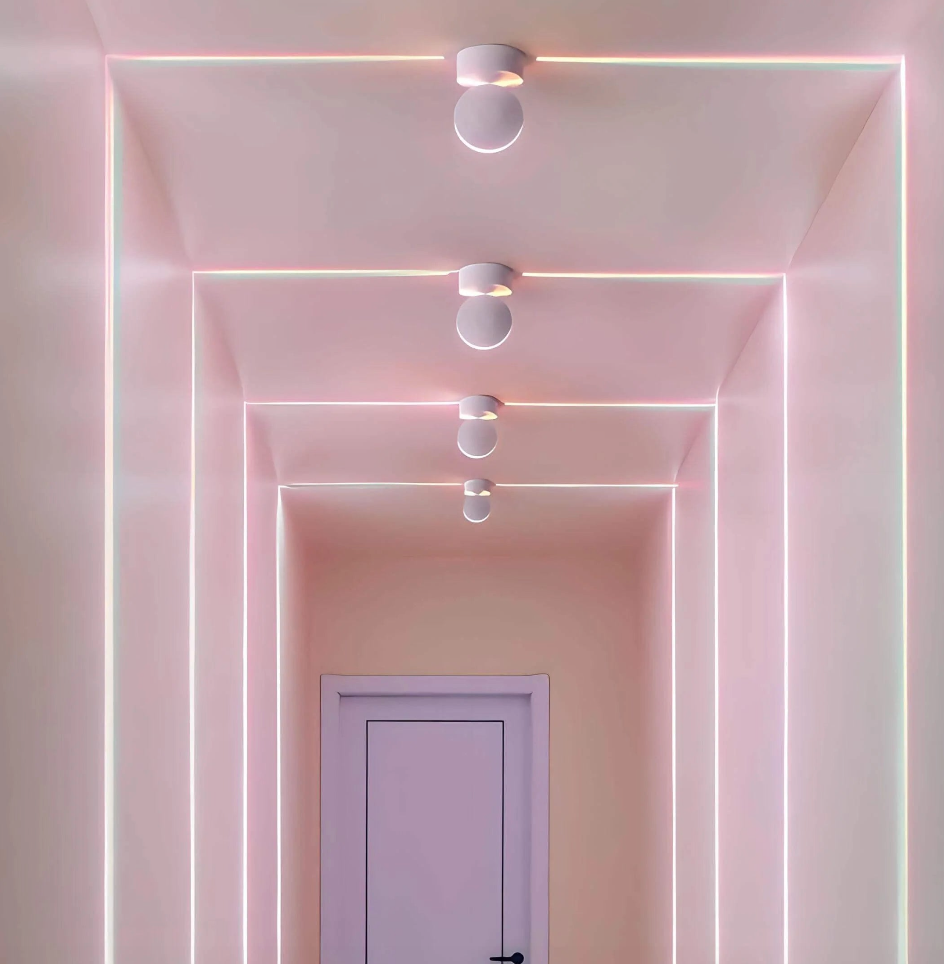 Smarte LED-Streifenbeleuchtung mit 360° Projektion - Lumovibe
