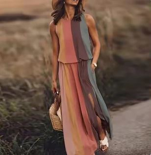 Maxi-Sommerkleid mit individuellem Schnitt – Amara