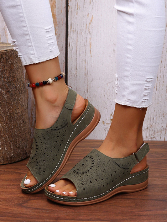 Komfortable Damen Orthopädische Sommerschuhe mit 3-Bogen-Stütze – Mira