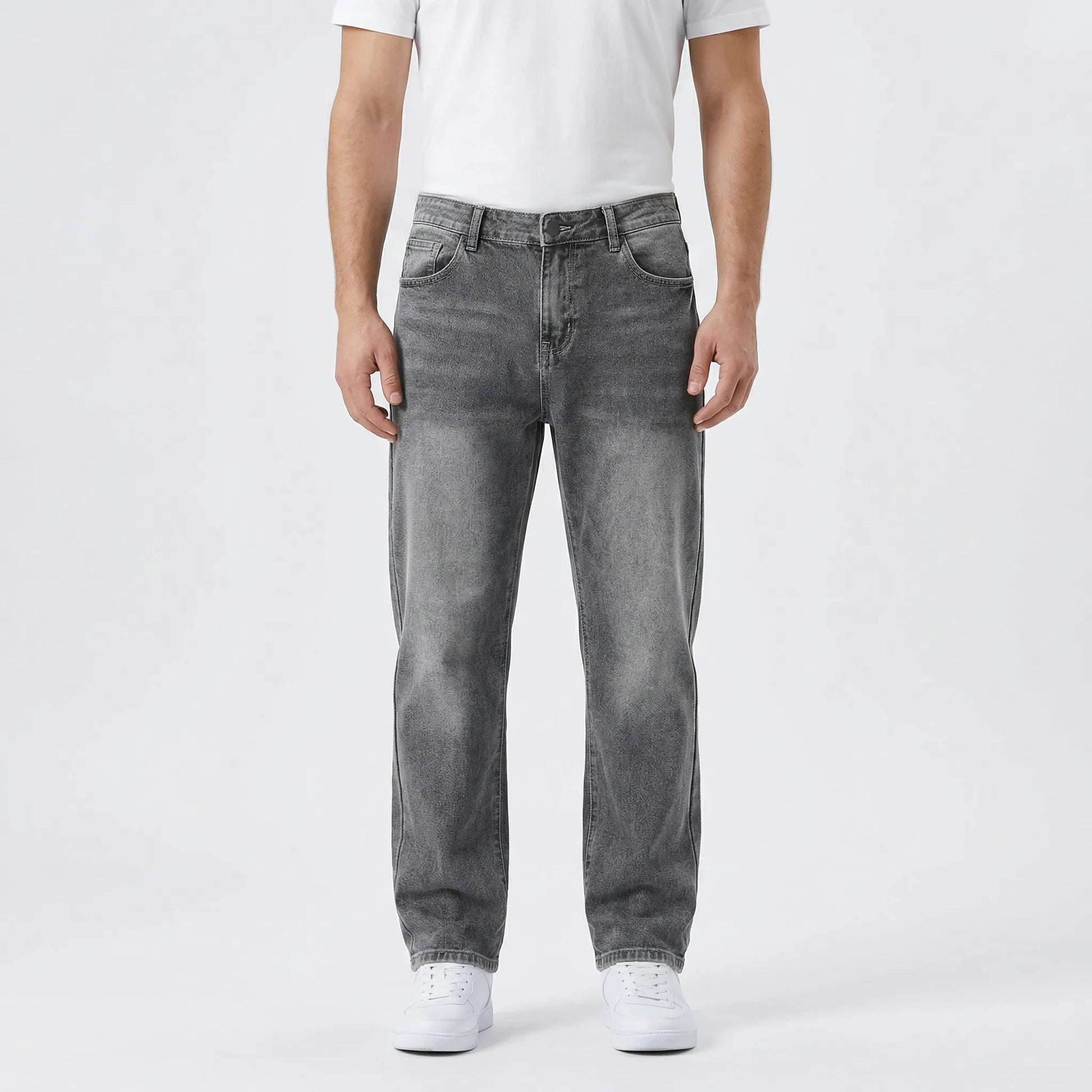 Casual Herenjeans Met Natuurlijke Taille - Wendell