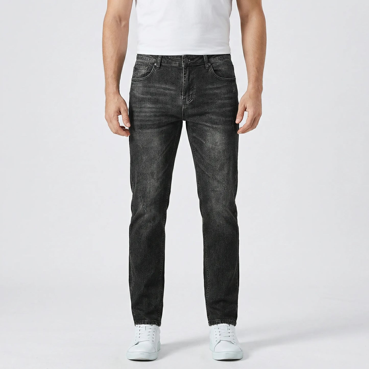 Casual Herenjeans Met Versleten Look - Orville