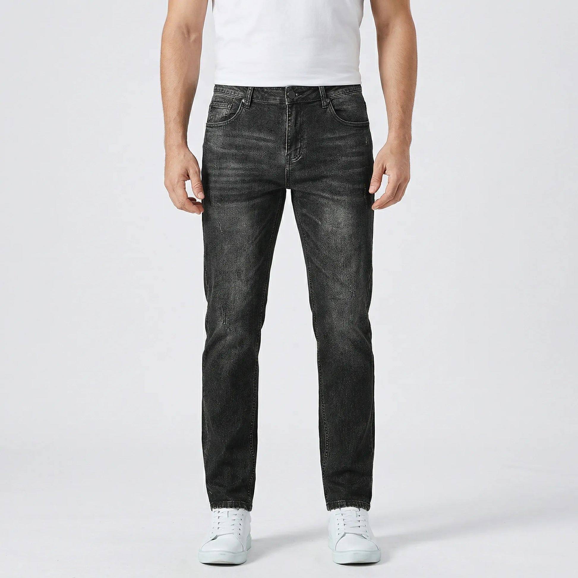 Casual Herenjeans Met Versleten Look - Orville