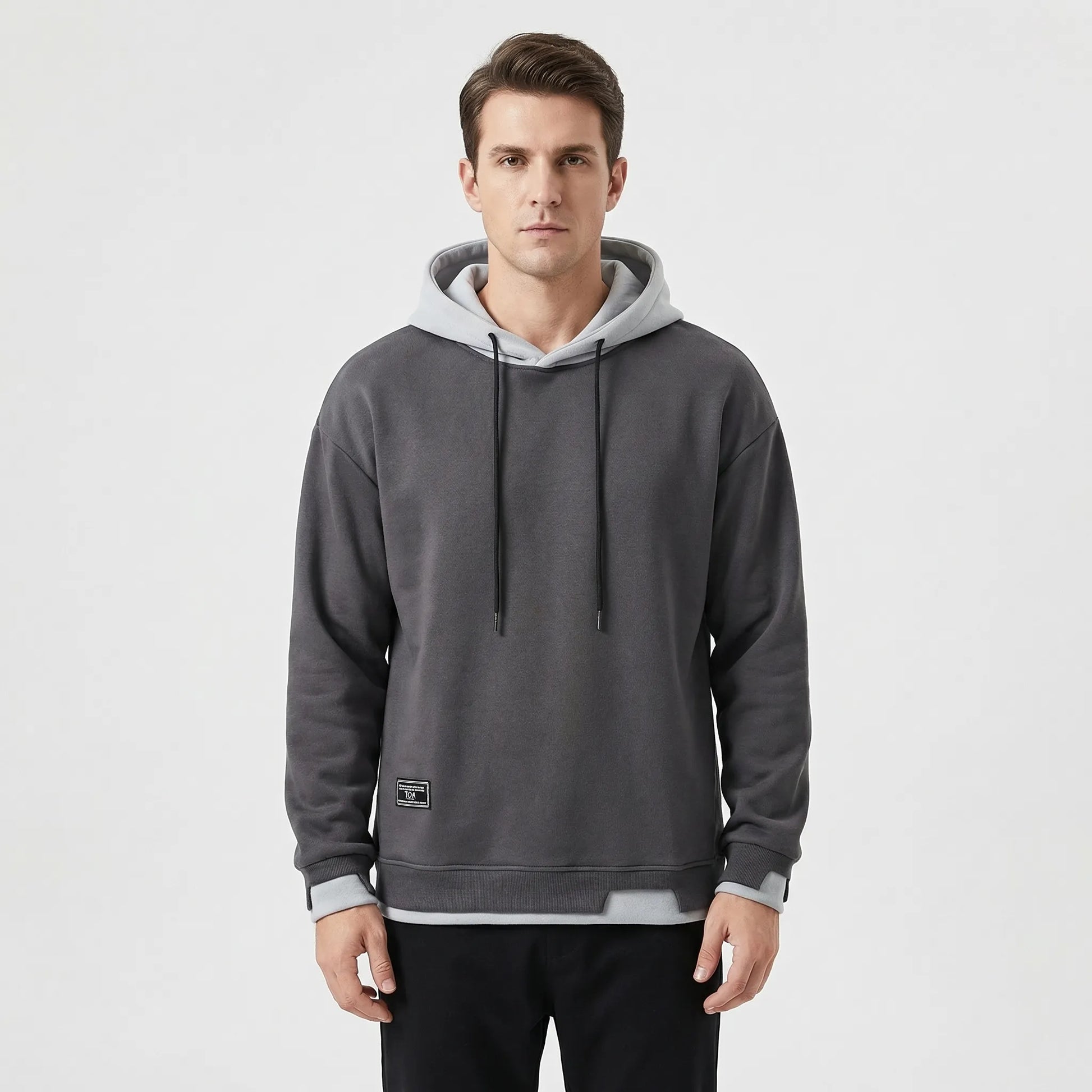 Casual Loose-Fit Hooded Sweatshirt - Trevor