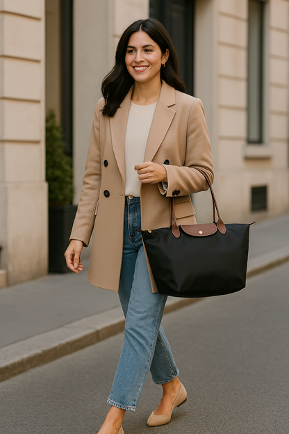 Luxus Damen Handtasche Celeste – Stilvoll, vielseitig & elegant für Alltag, Business & Events