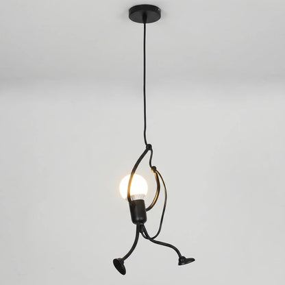 Character Figure Pendant Ceiling Light -  Lumikid