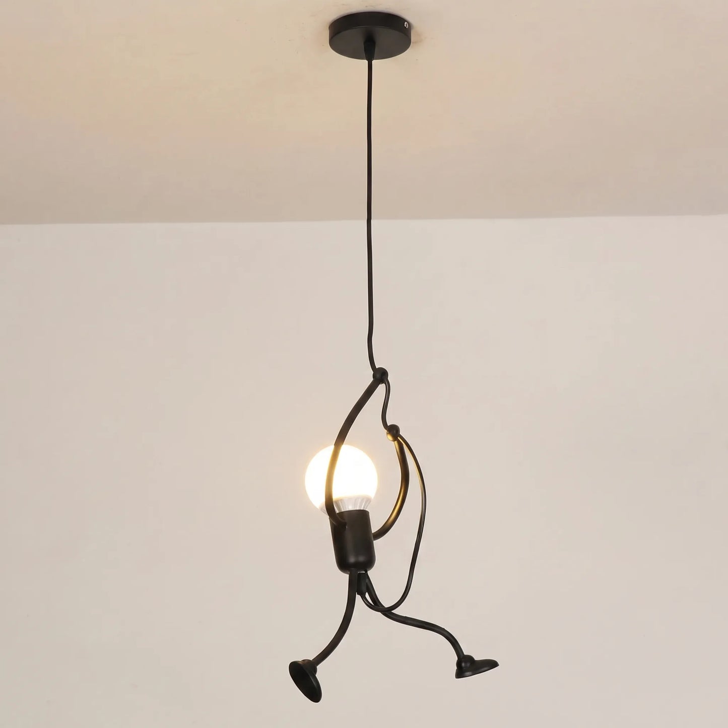 Character Figure Pendant Ceiling Light -  Lumikid