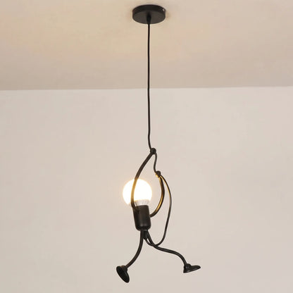 Character Figure Pendant Ceiling Light -  Lumikid