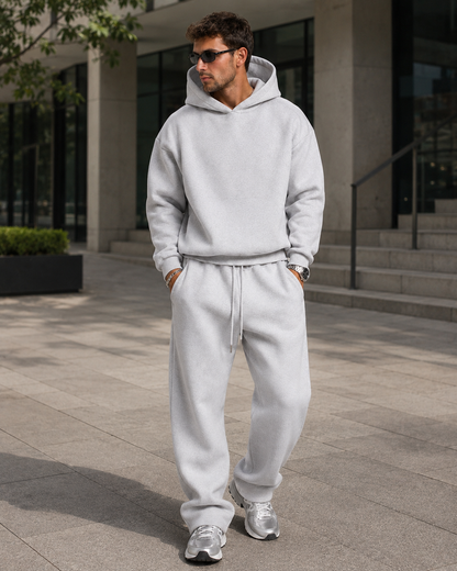 Men's Hoodie & Jogger Set - Soft Cotton Blend, Casual Fit 14