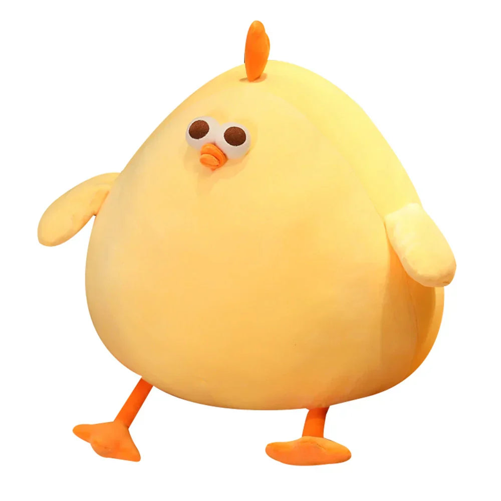 Gelbes Huhn Plüschtier, weiches Kuscheltier, Kinder Geschenk, Stofftier, niedlich, 30 cm.