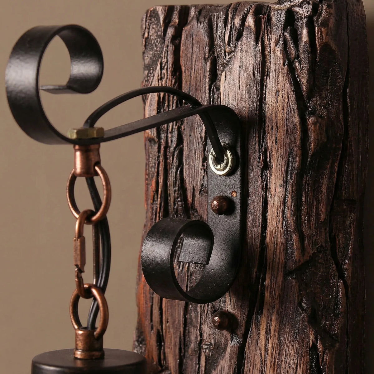 Cilindervormige Wandlamp Met Landelijke Uitstraling - Lantavo