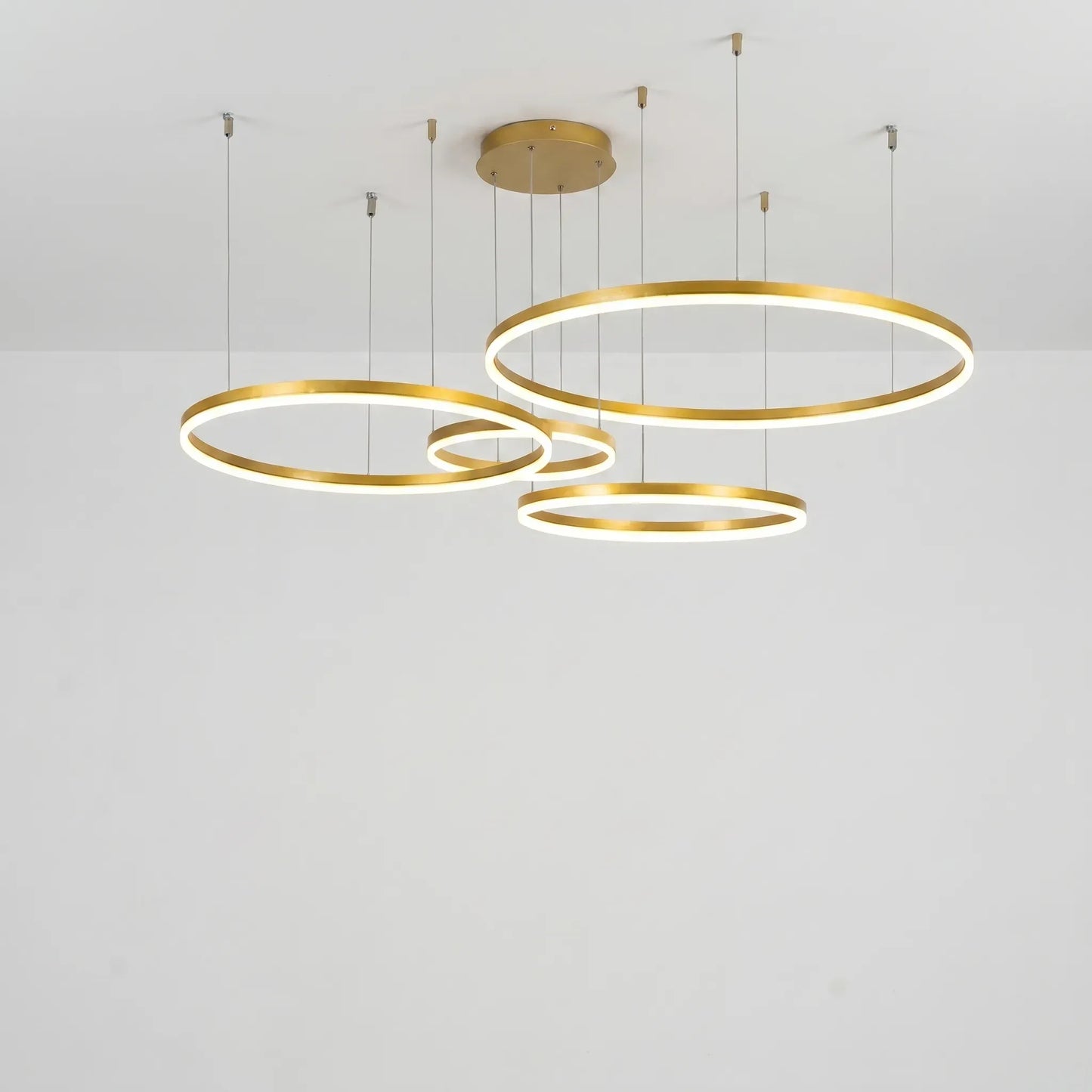 Circular Ring LED Pendant Chandelier -  Rinova
