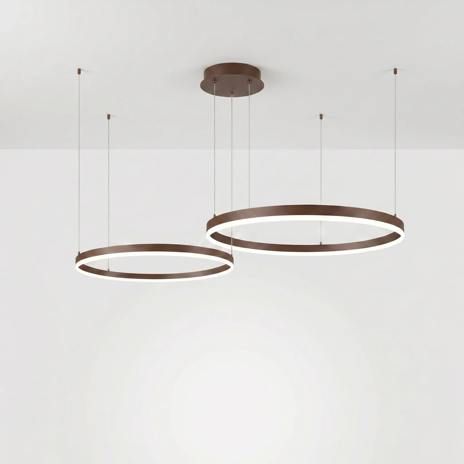 Circular Ring LED Pendant Chandelier -  Rinova