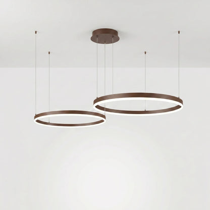 Circular Ring LED Pendant Chandelier -  Rinova
