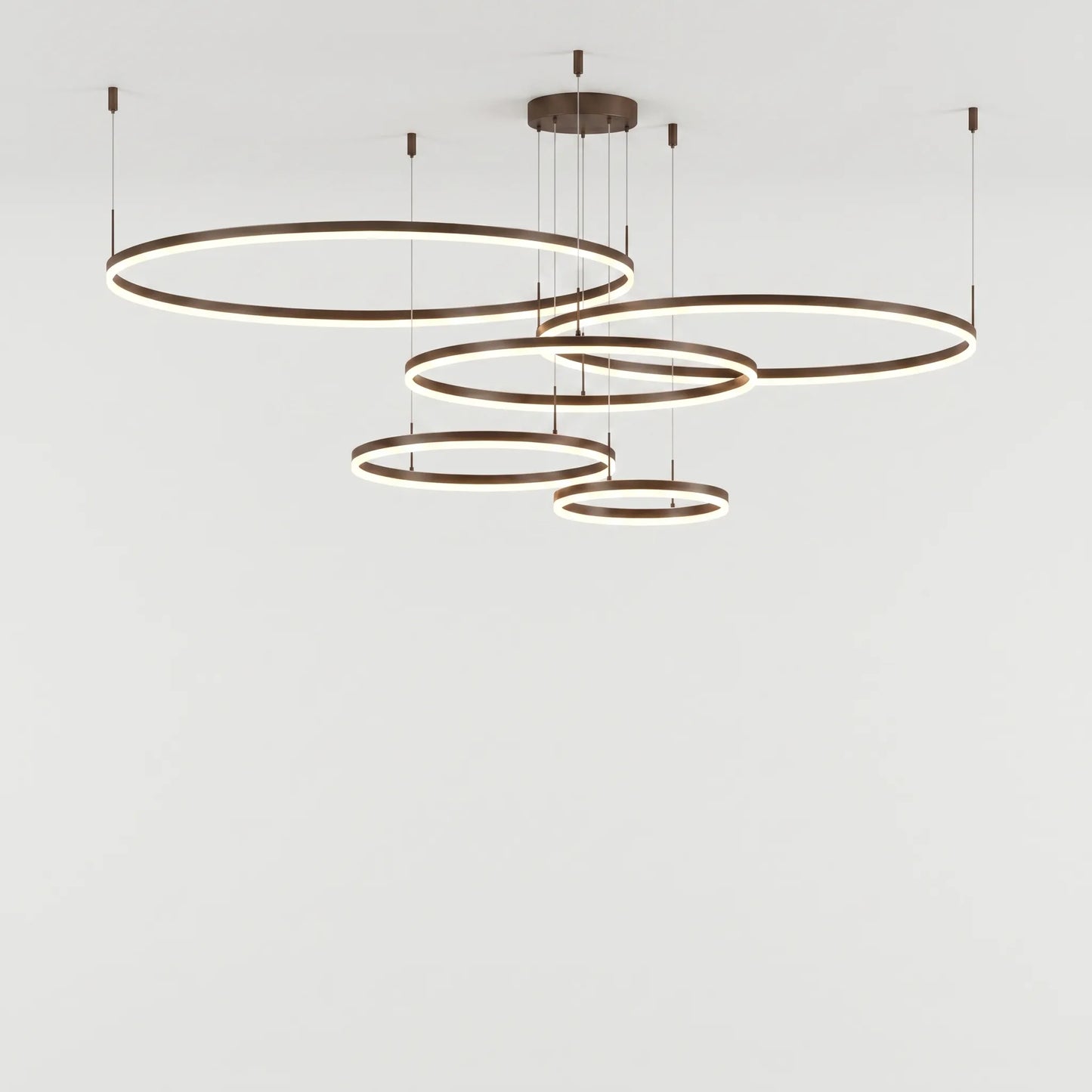 Circular Ring LED Pendant Chandelier -  Rinova