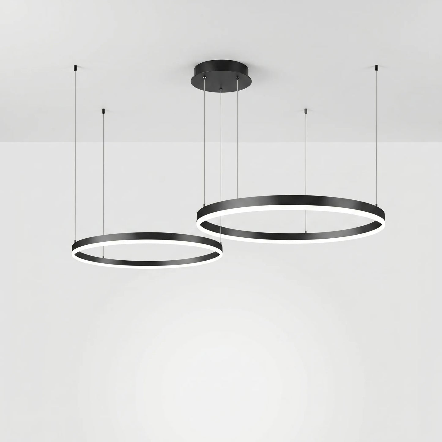 Circular Ring LED Pendant Chandelier -  Rinova