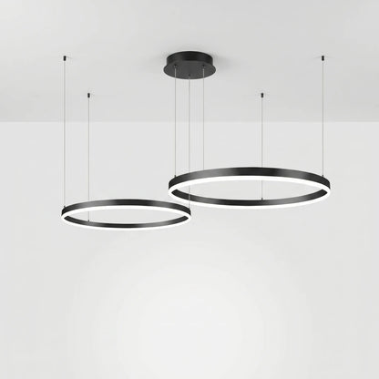 Circular Ring LED Pendant Chandelier -  Rinova