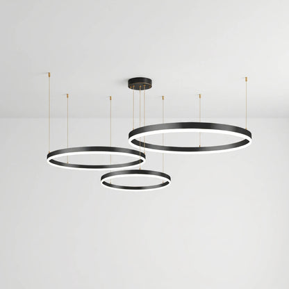 Circular Ring LED Pendant Chandelier -  Rinova