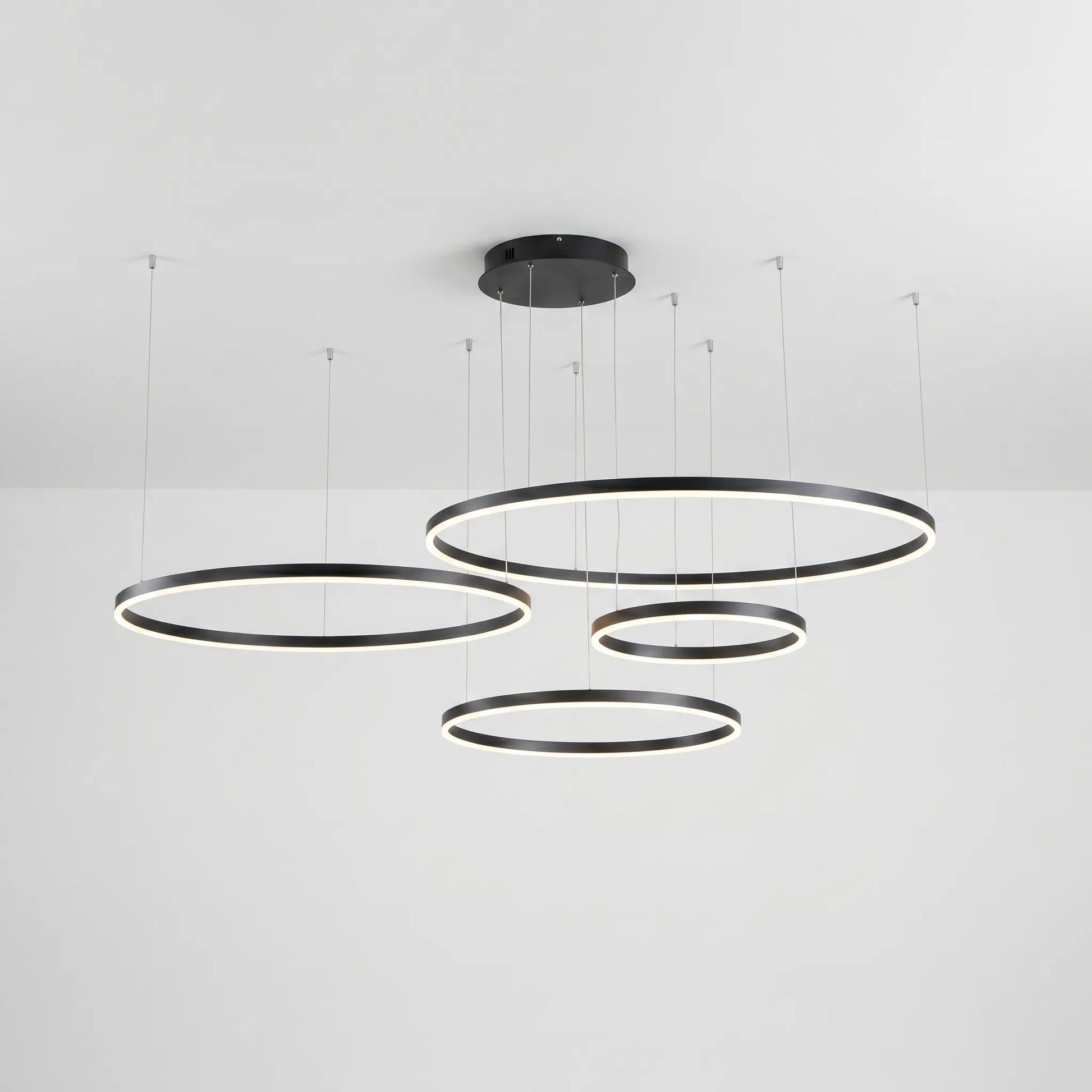 Circular Ring LED Pendant Chandelier -  Rinova