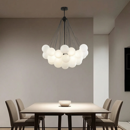 Cluster Globe Pendant Light With LED -  Orblume