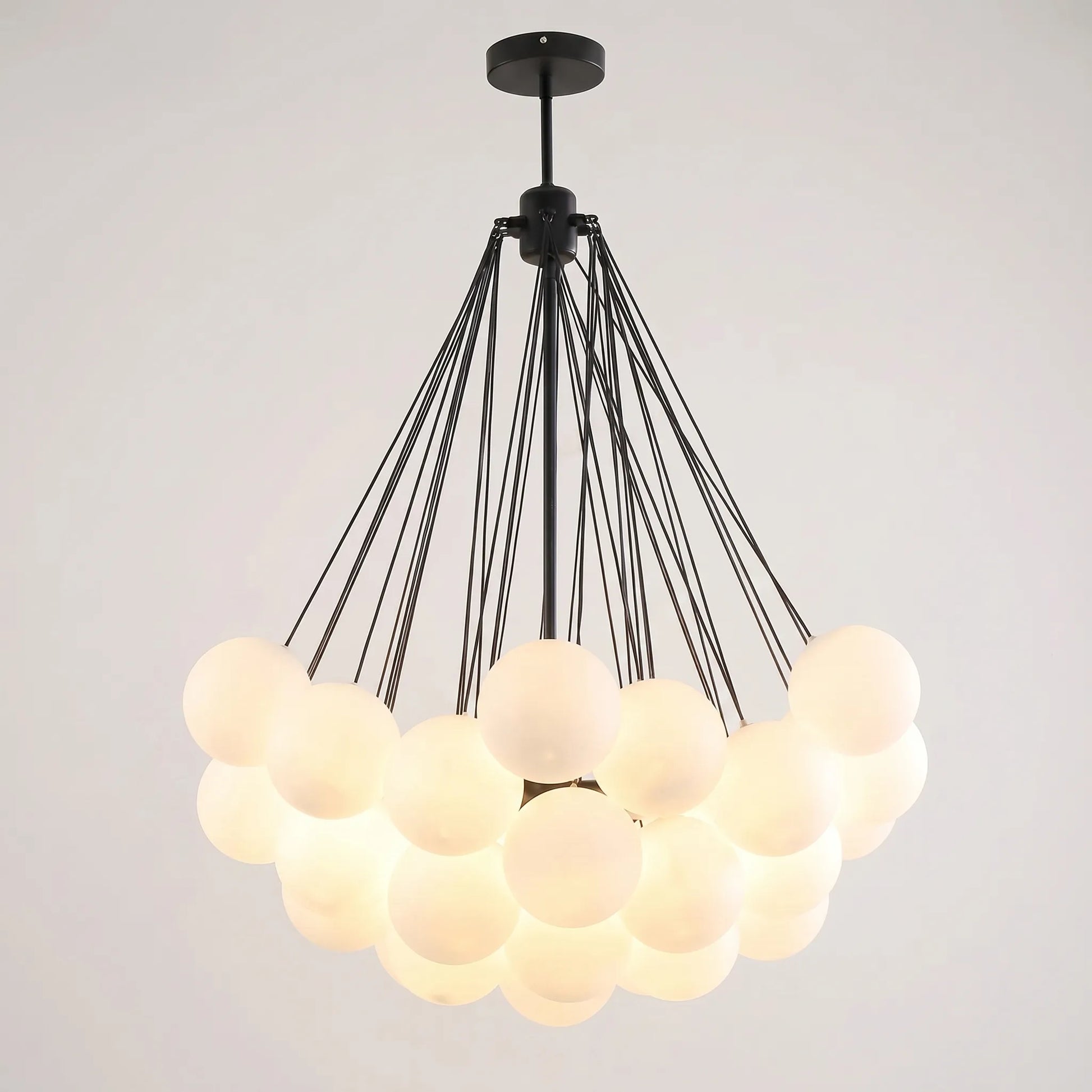 Cluster Globe Pendant Light With LED -  Orblume