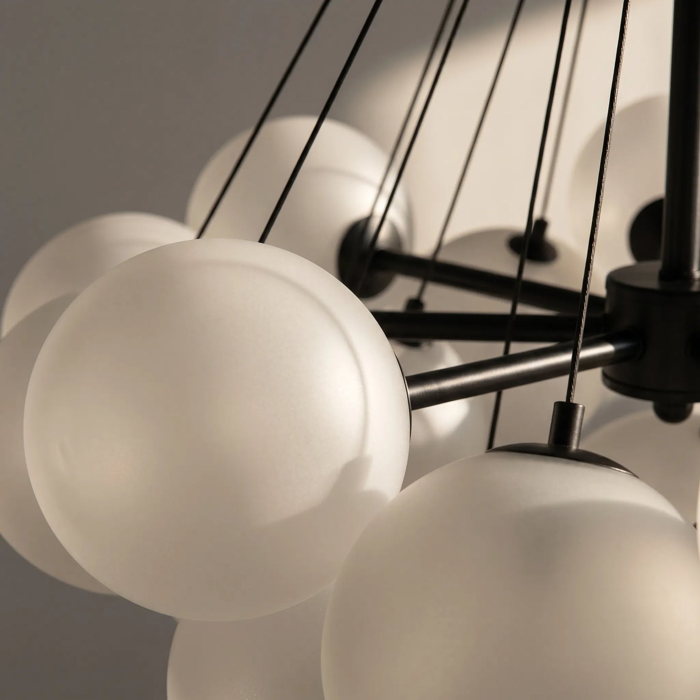 Cluster Globe Pendant Light With LED -  Orblume