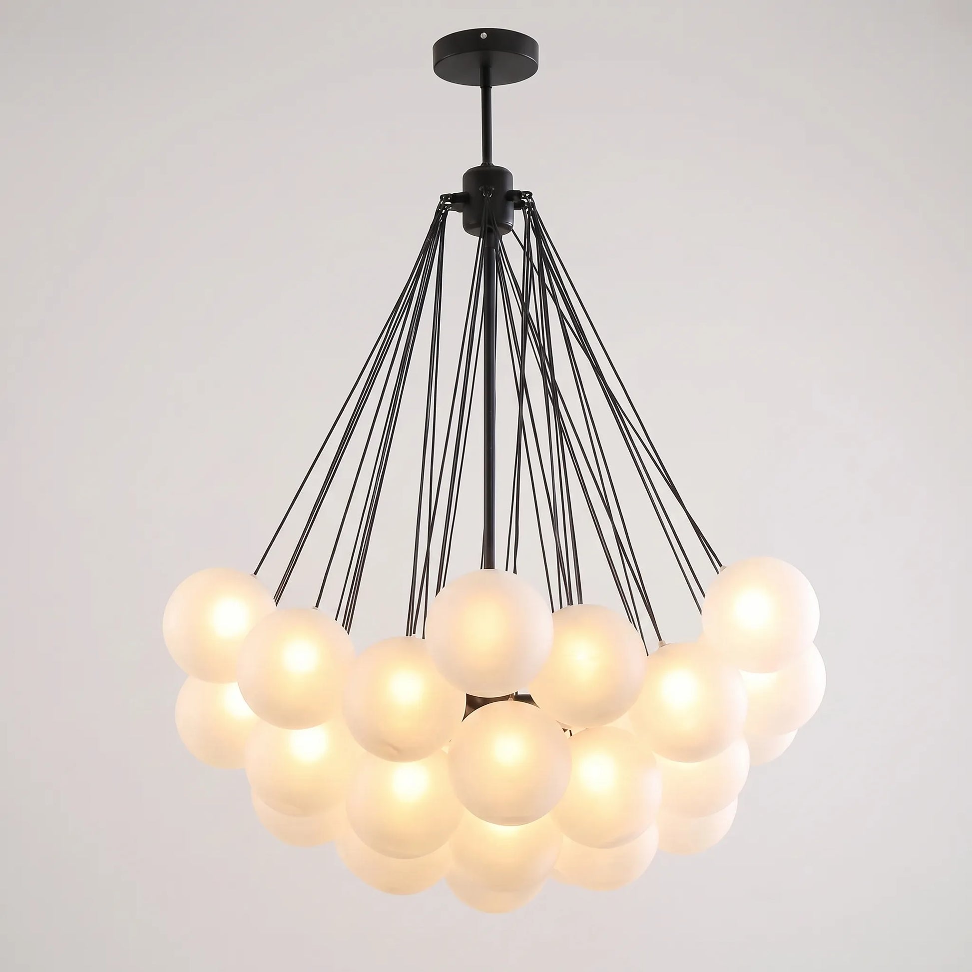 Cluster Globe Pendant Light With LED -  Orblume