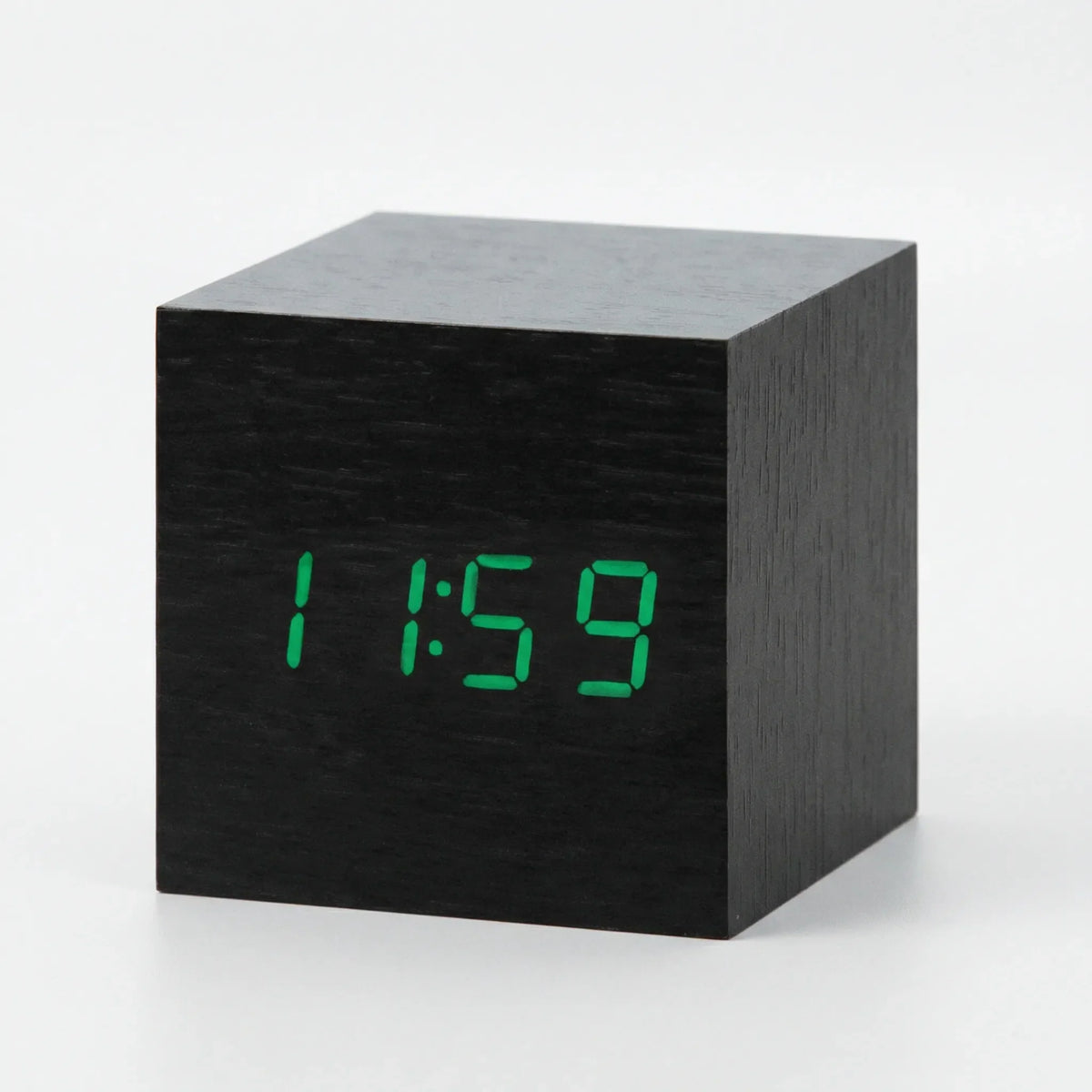 Compacte Digitale Kubusklok Met LED-Display - TimeCube