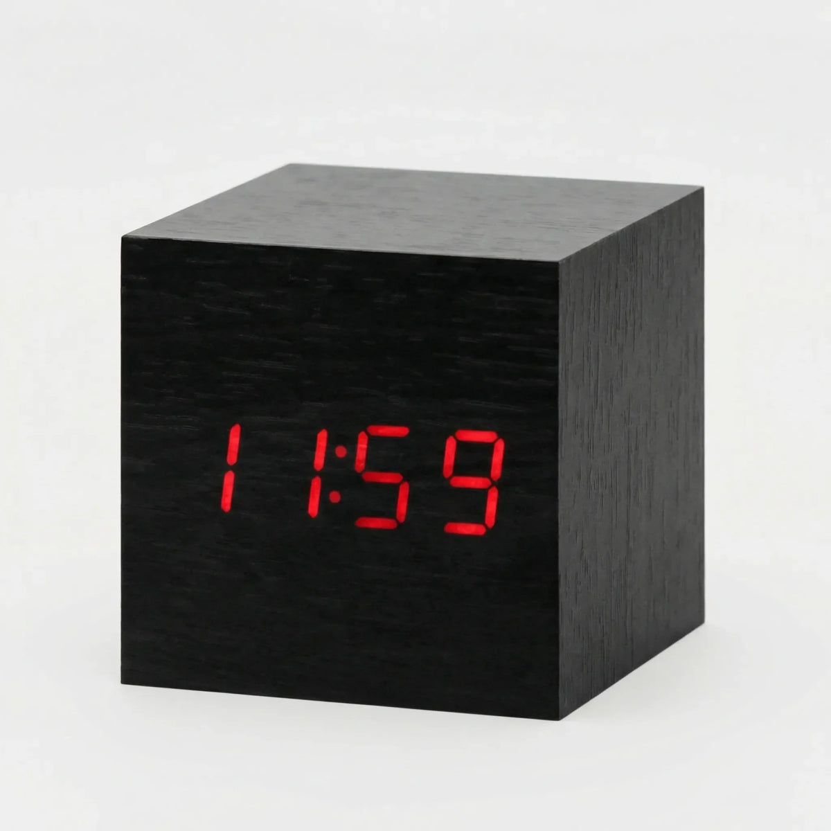 Compacte Digitale Kubusklok Met LED-Display - TimeCube