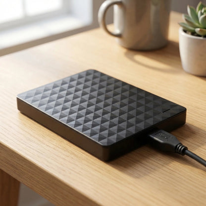 External HDD 10TB – Portable USB 3.0 Hard Drive for Files & Backups 1