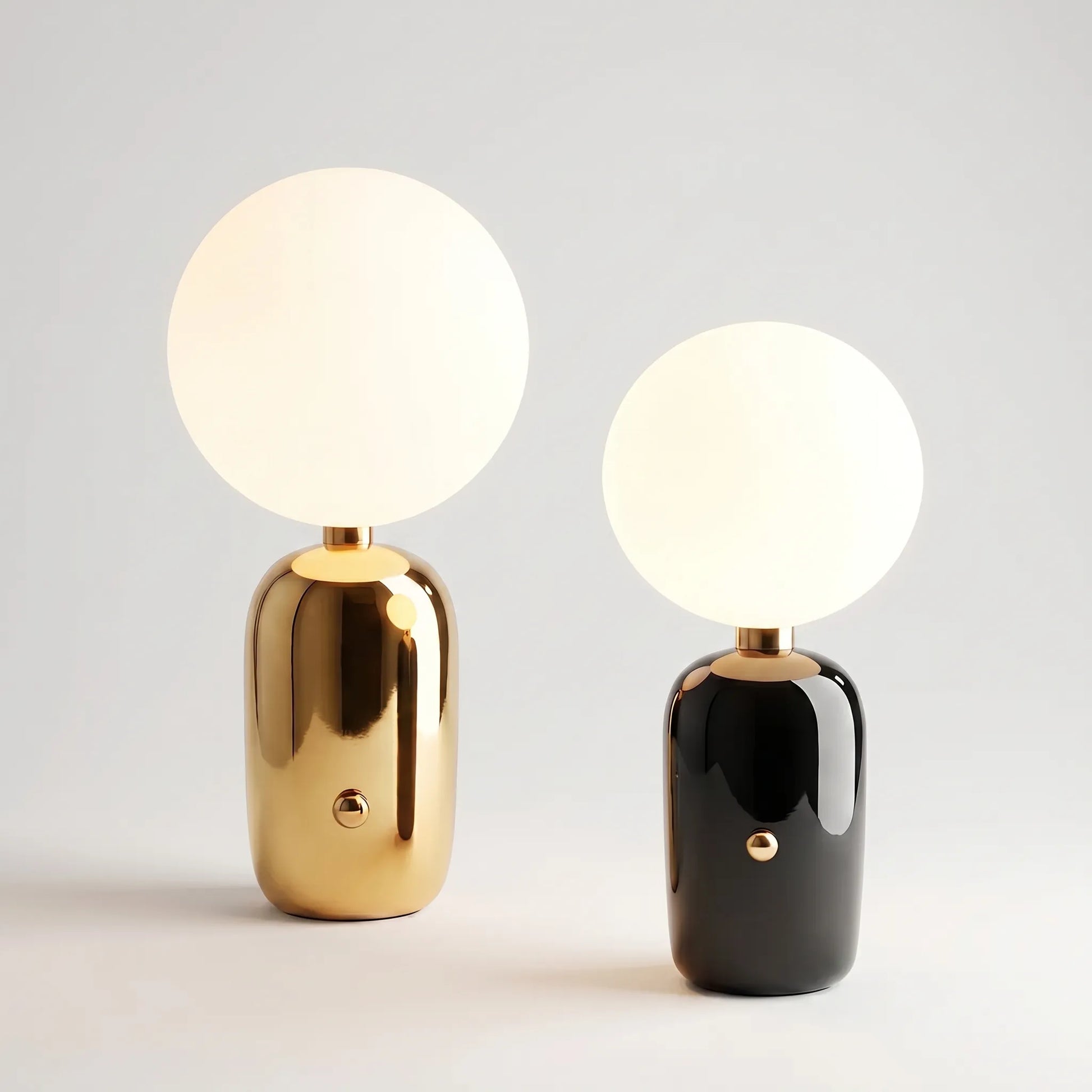 Contemporary Globe Table Lamp -  Glowria