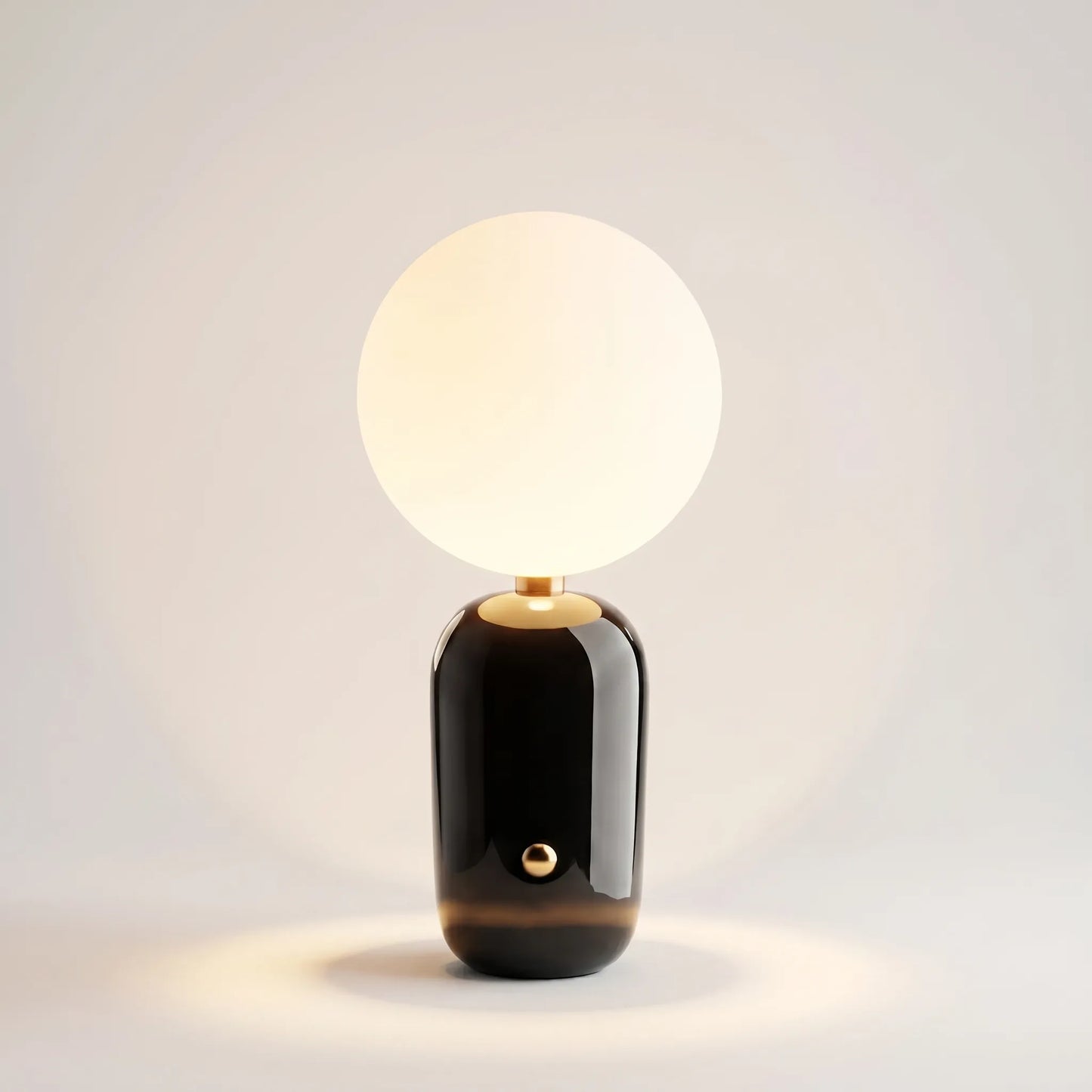 Contemporary Globe Table Lamp -  Glowria