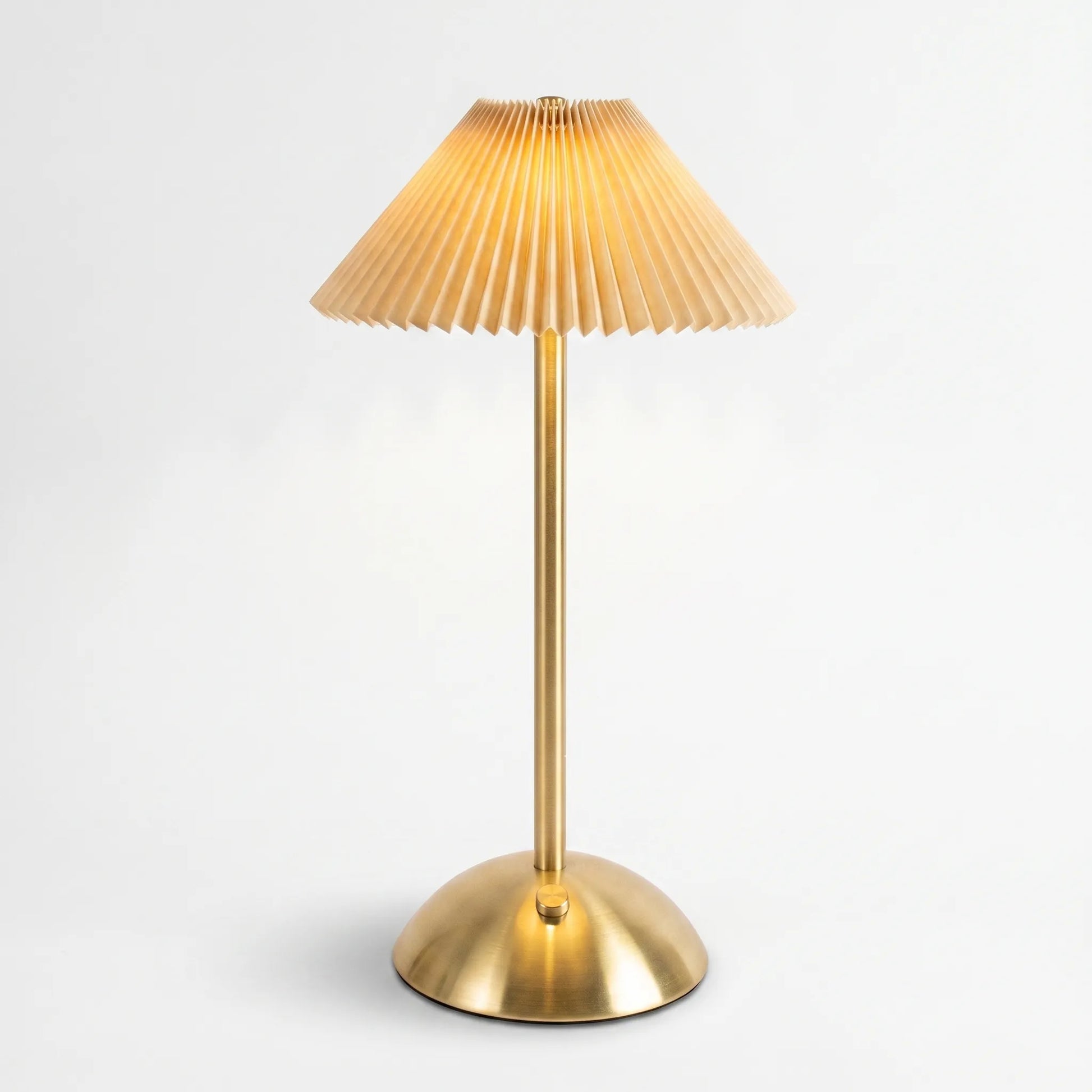 Cordless Pleated Shade Lamp -  Nordhalo