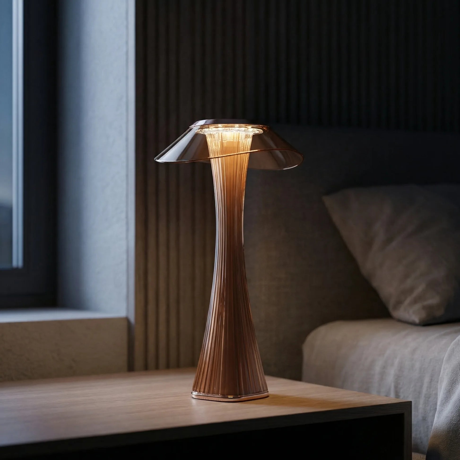 Cordless Touch-Dimmer Table Lamp -  Glinthara