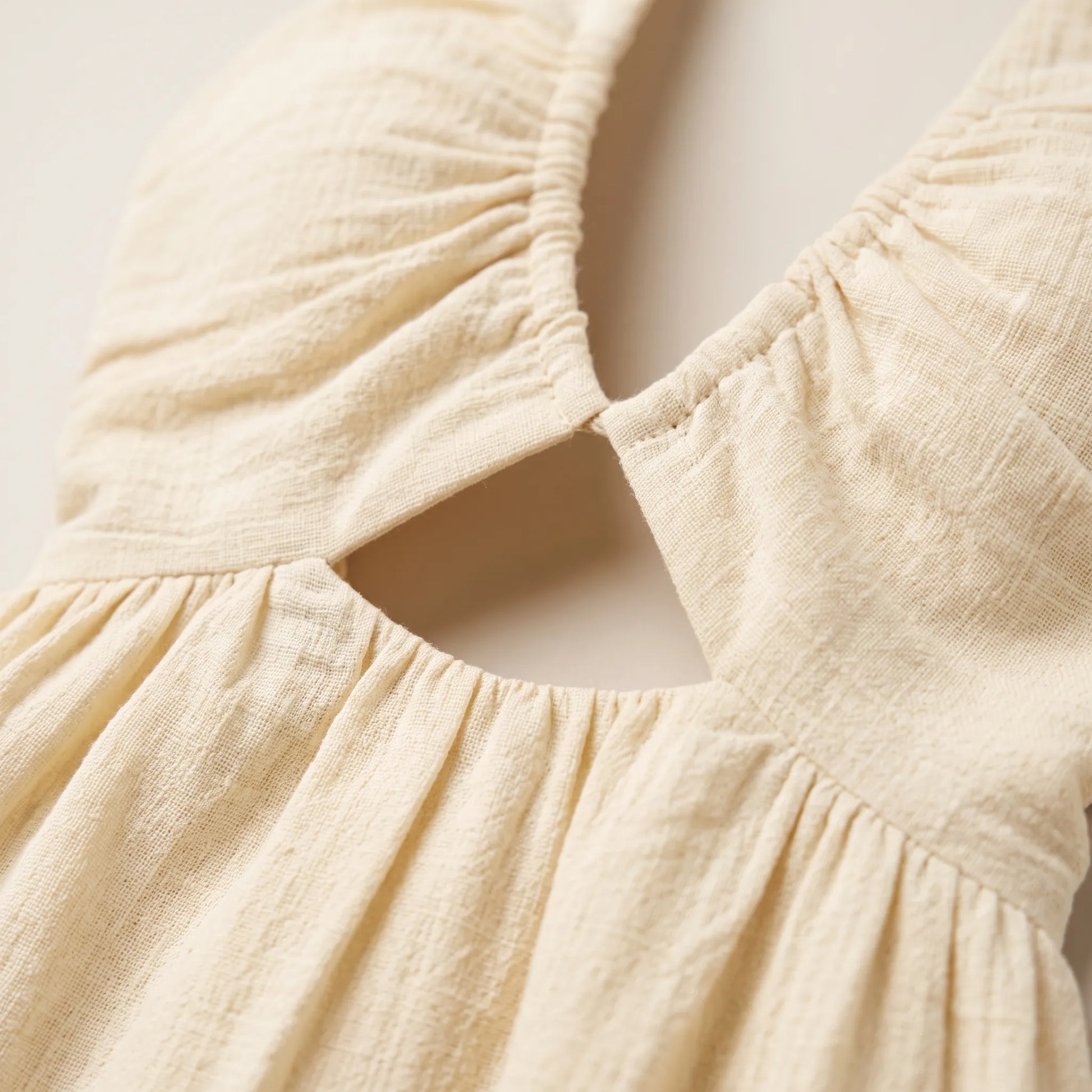 Cut Out Sommerkleid Mit V-Ausschnitt - Florence