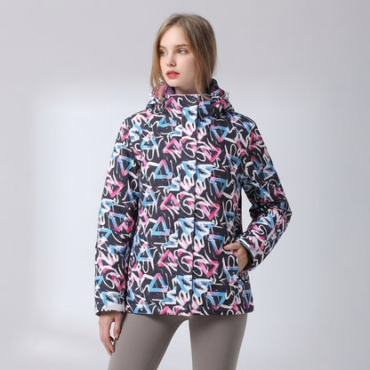 Damen Skijacke Mit Kapuze - Kaylee