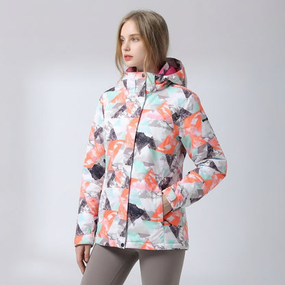 Damen Skijacke Mit Kapuze - Kaylee