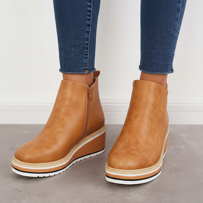 Damen Stiefeletten Mit Plateau - Natalie