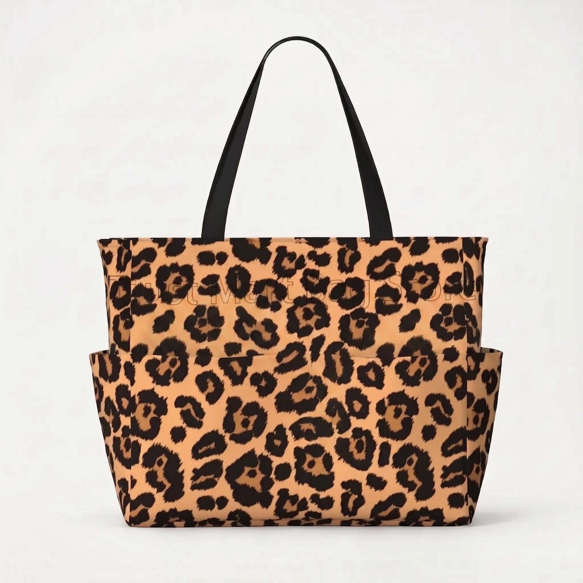 Damen Strandtasche Mit Leopardenmuster - Prowella