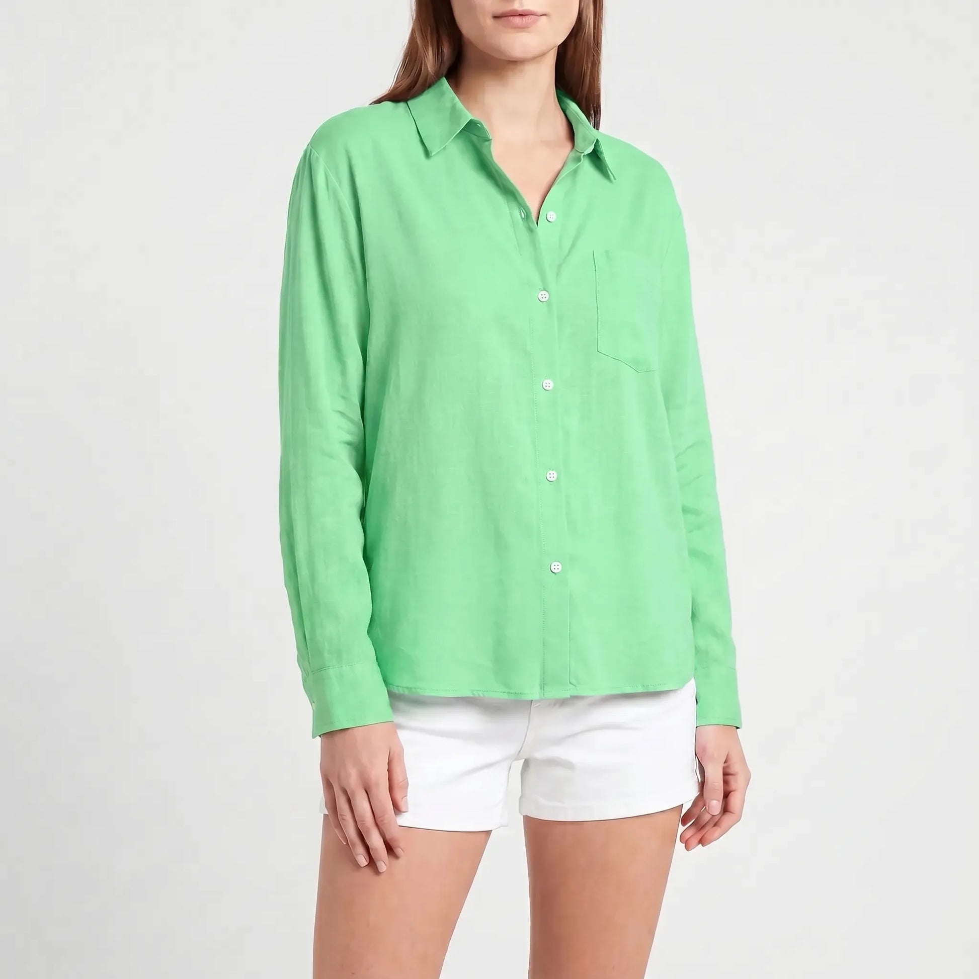 Damenbluse Hellblau -  Rosalie
