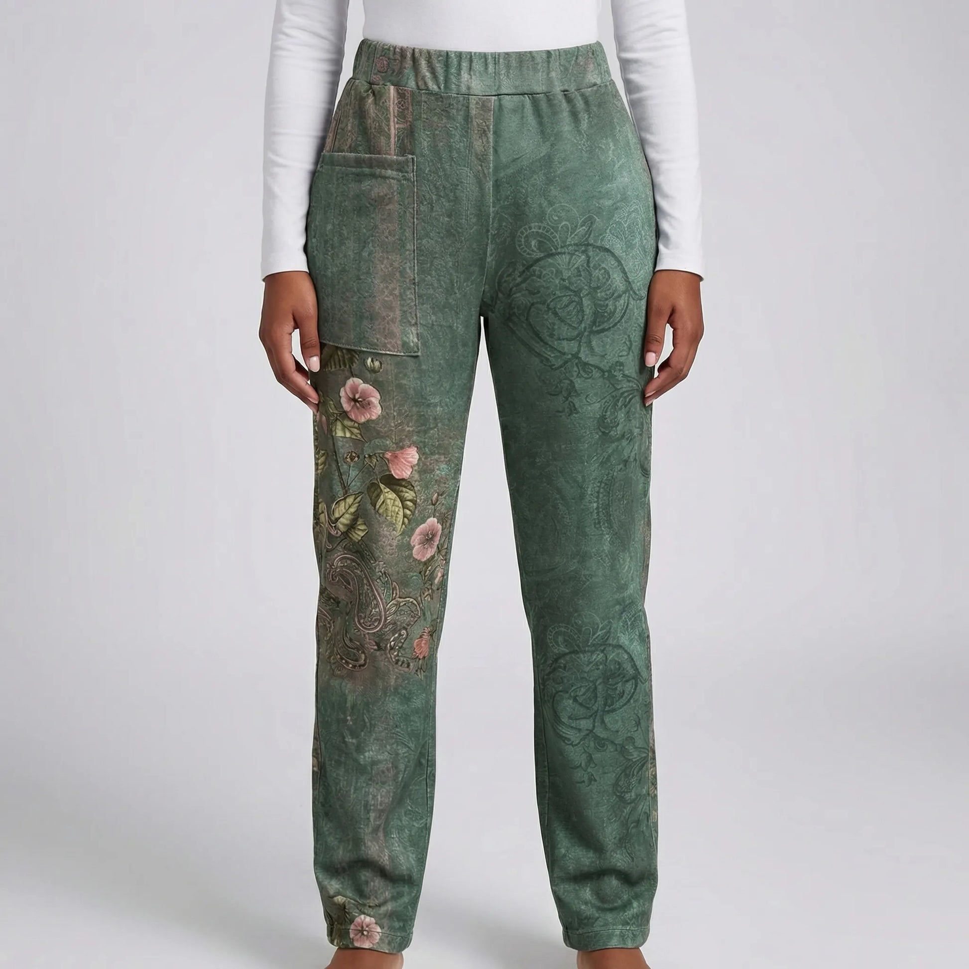 Damenhose Mit Muster In Plus-Size - Laverne