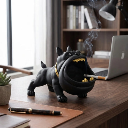 Decoratieve Asbak In Bulldogvorm - Growlash
