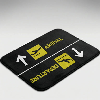 Decoratieve Deurmat Met Luchthavenmotief - Taxiway
