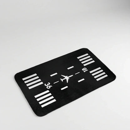 Decoratieve Deurmat Met Luchthavenmotief - Taxiway