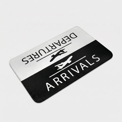 Decoratieve Deurmat Met Luchthavenmotief - Taxiway