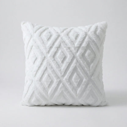 Decoratieve Kussenhoes Met 3D-Ruitpatroon - Rautiso