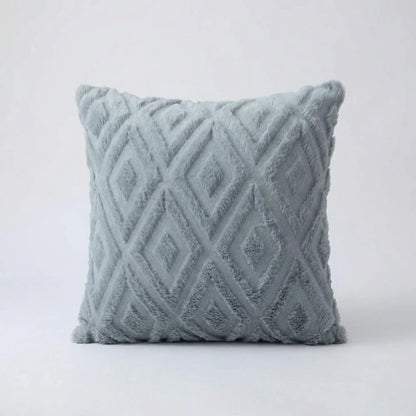 Decoratieve Kussenhoes Met 3D-Ruitpatroon - Rautiso