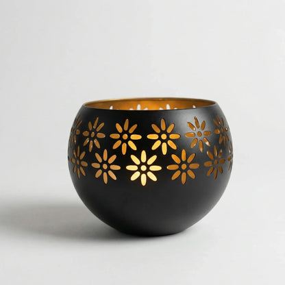 Decoratieve Led-Kaarslamp Met Bloemmotief - Floravio